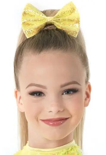 Iridescent Glitter Bow