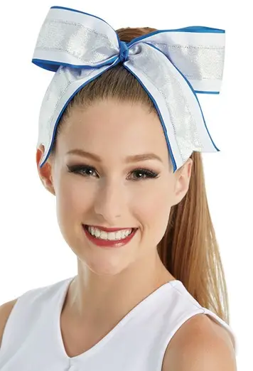 Glitter Ribbon Hair Bow