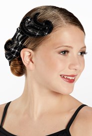  BIUDECO 5pcs Headband Hair Gems for Women Black Girl