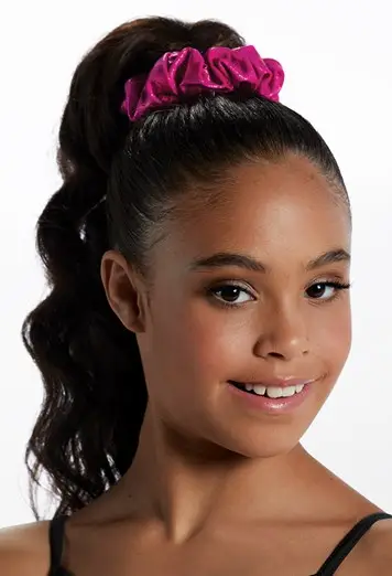 Metallic Hair Scrunchie