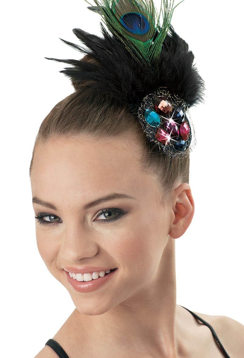 Multicolor Jewel Feather Headpiece Balera™