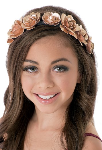 Gilded Floral Headband