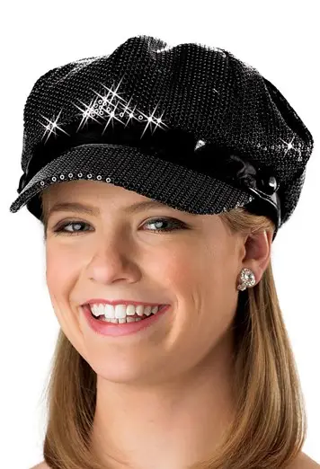 Sequin Cabbie Hat