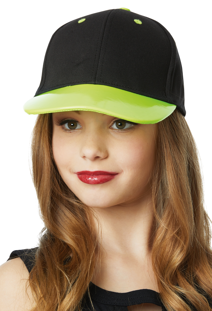 Neon green flat bill 2024 hat