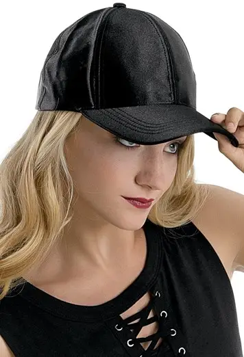Satin Baseball Cap