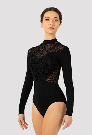 Bloch Blanche Mockneck Leotard