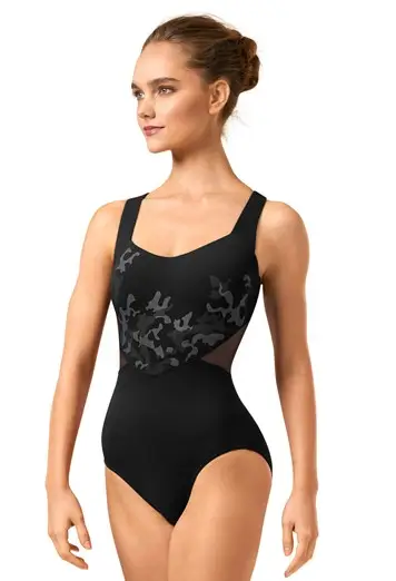 Bloch Camo Cross Back Leotard