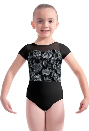 Mirella Floral Print Leotard