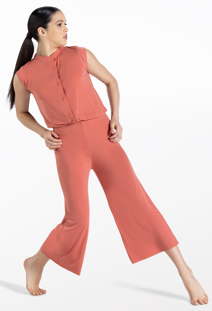 新品 80 house on the hill Jumpsuit Ballet 新品 80 house on the hill Jumpsuit Ballet Cataline High Neck