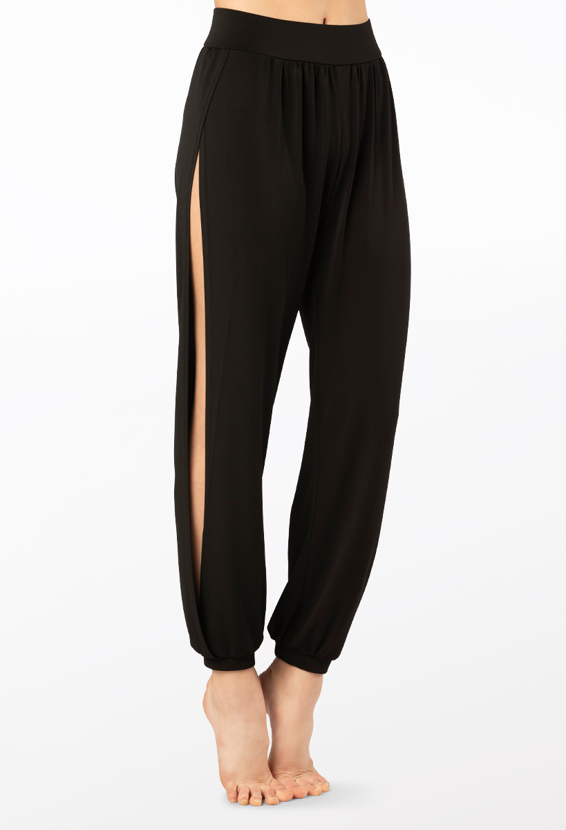 パンツ Unlined Low Splits Trousers mj12237_black.jpg