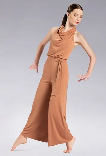 Cowl Neck Jumpsuit