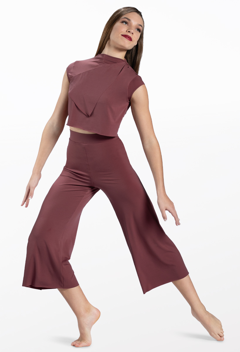 Matte Jersey Culotte Pants For Dance | Weissman®