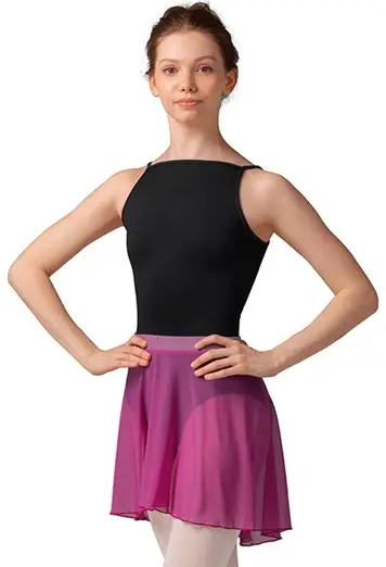 Mirella Mesh High-Low Skirt