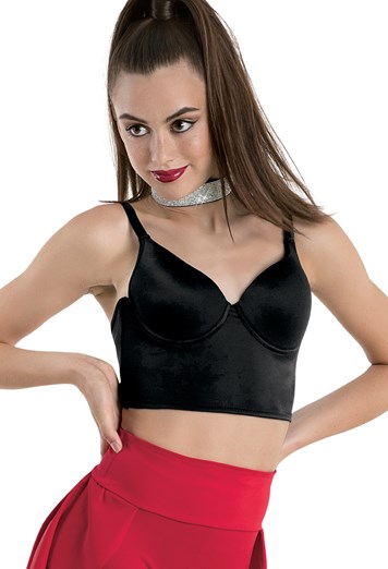 Bustier With Molded Bra Cups