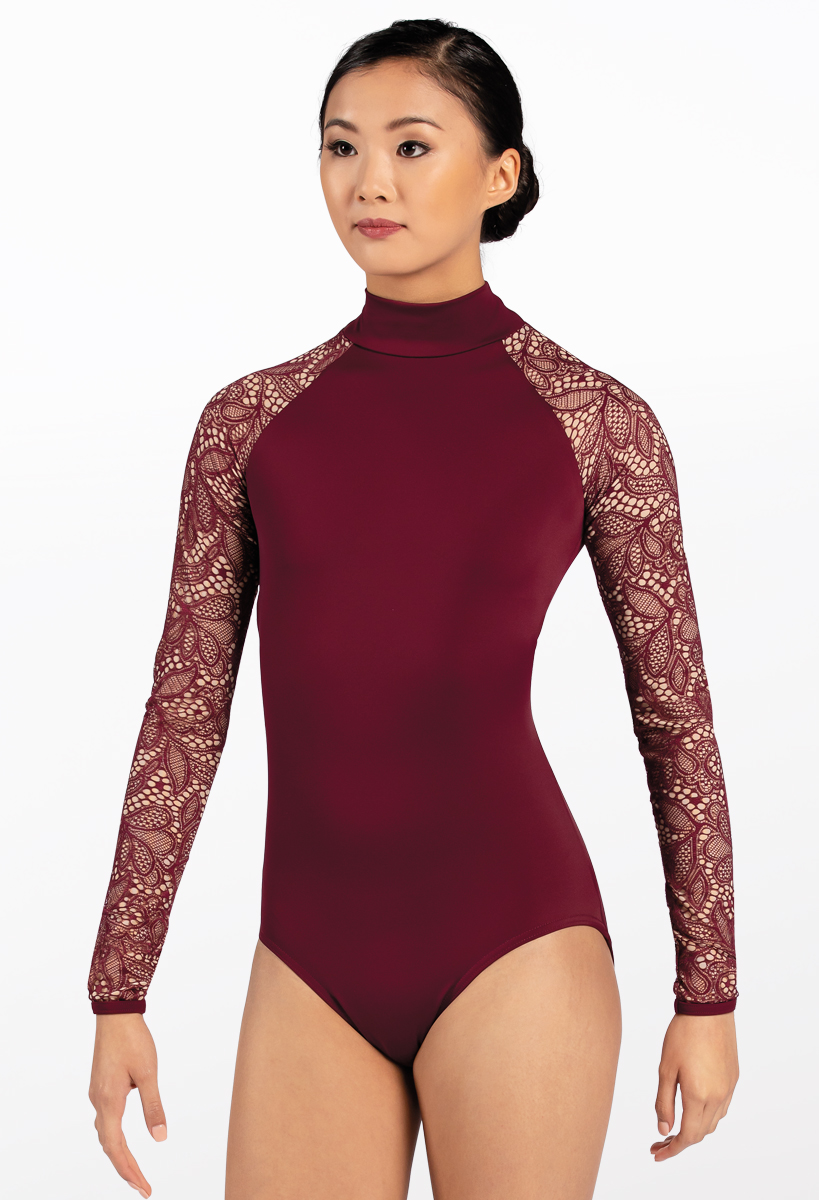 Red and clearance black unitard