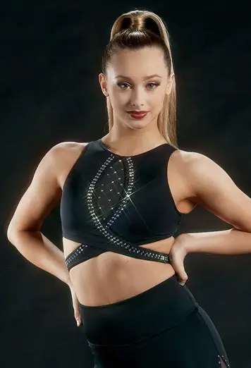 Crystal Crossover Crop Top