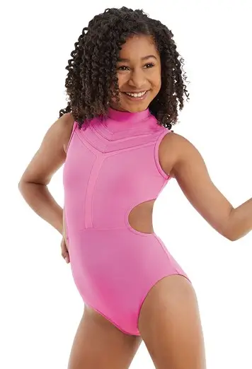 Precision Mesh Cutout Leotard