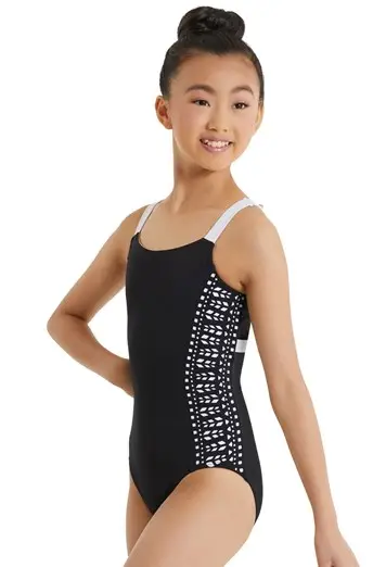 Laser Cut Strappy Back Leotard