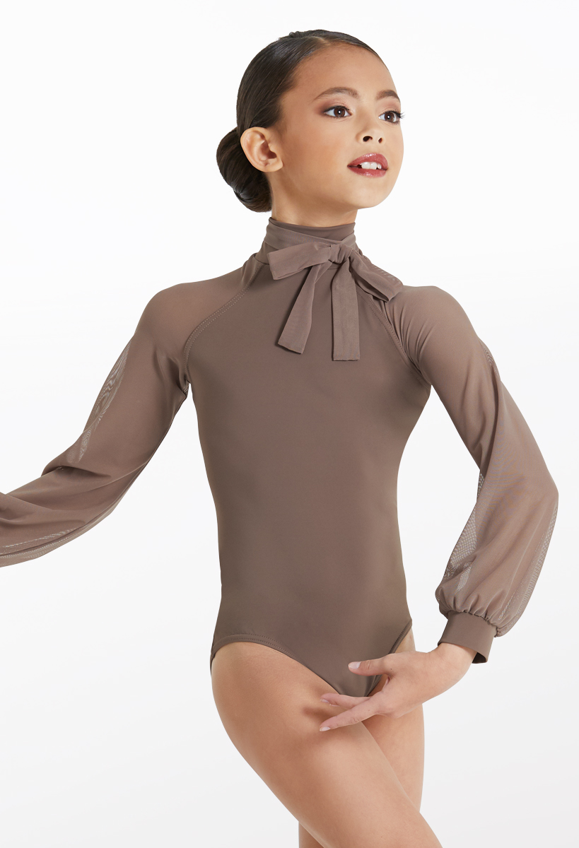 mocha leotard