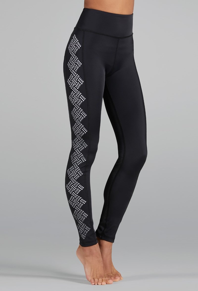 Leggings With Laser Cut Sides
