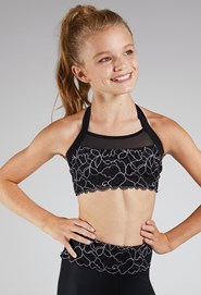 Scallop Lace Crop Top