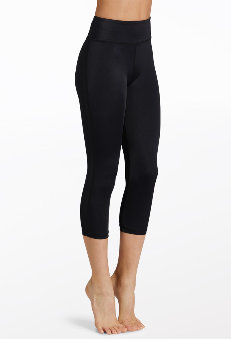 Lululemon Black 20.5” Capri Leggings / Yoga Pants Size 4