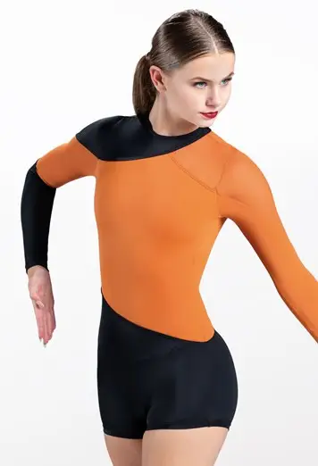  Colorblock Biketard