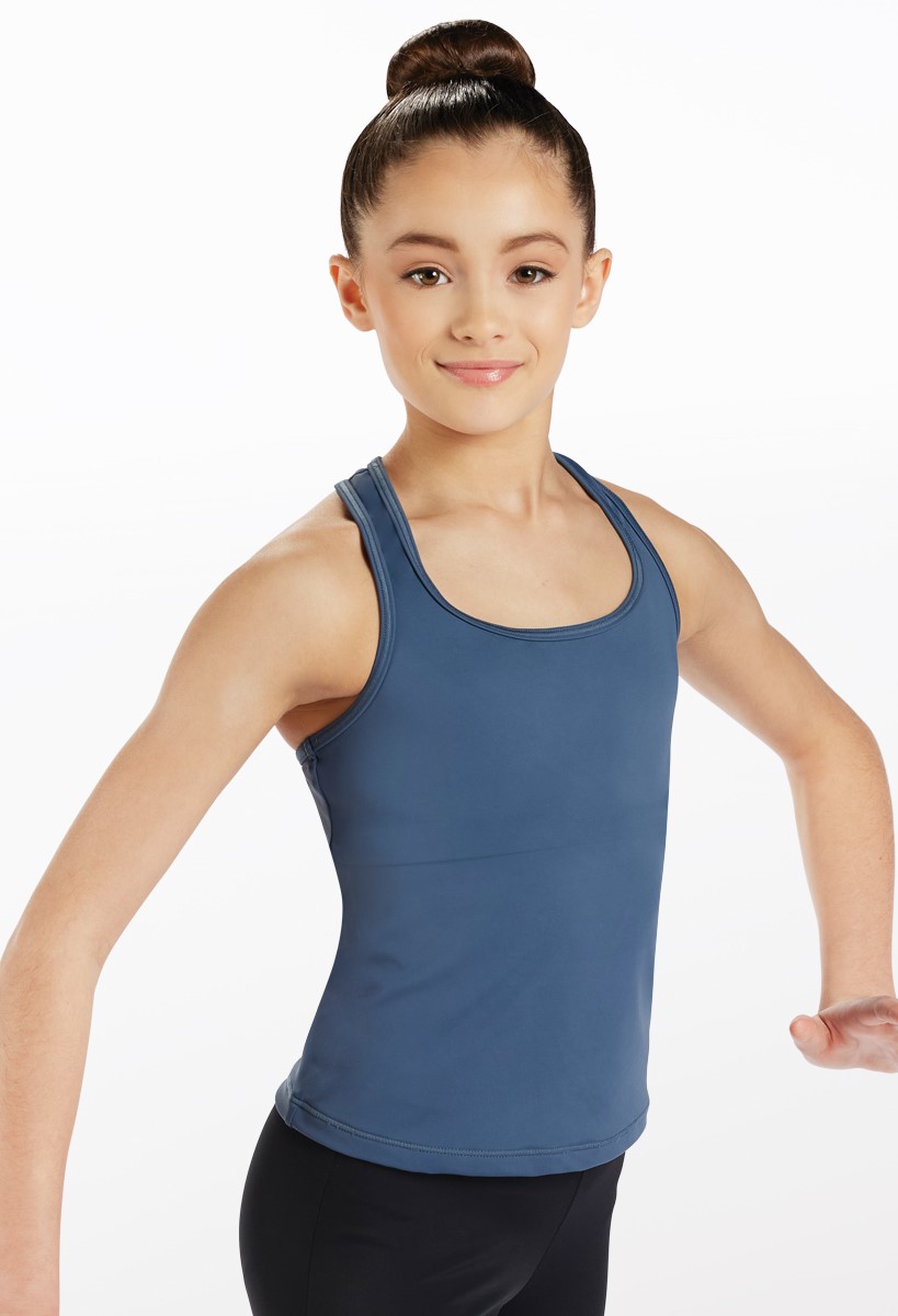 Racerback Scoop Neck Tank Top | Weissman®