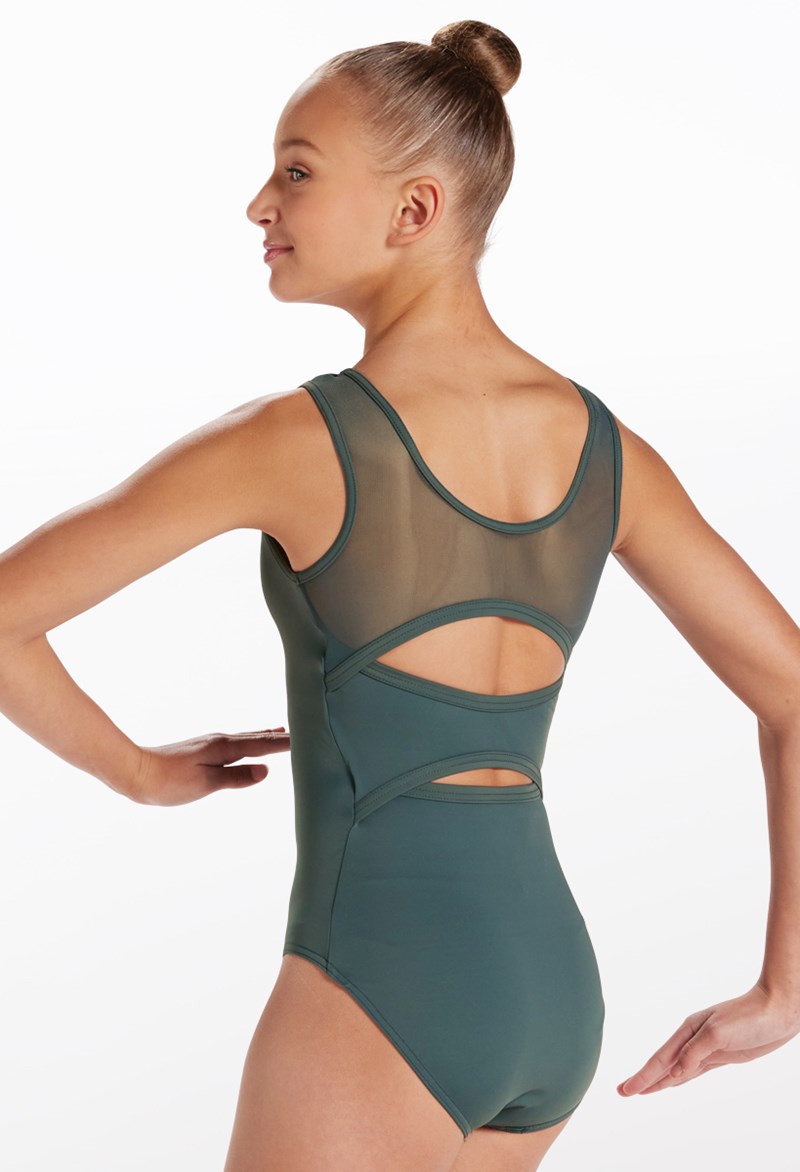 Adult Mesh Back Tank Bodysuit – Dancewear Online