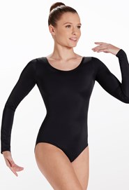 Plunge Front Bodysuit - St. Louis Dancewear