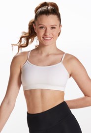 White Sports Bras  Dancewear Solutions®