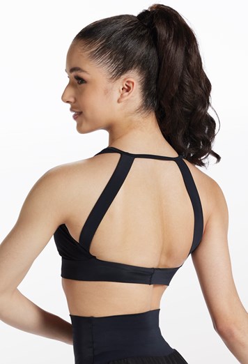 Buy BASIC MOVES #4722 ADULT CLEAR BACK SEAMLESS BRA TOP Online at