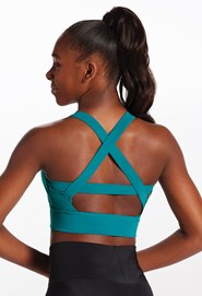 Crisscross Back Bra Top