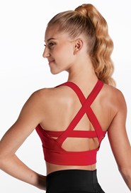Red Sequin Bra  Dancewear Solutions®