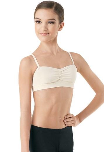 Bra Top With Pinched Front