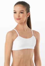 Weissman Dance Top Sports Bra  Small White - $15 New With Tags - From  Whitney