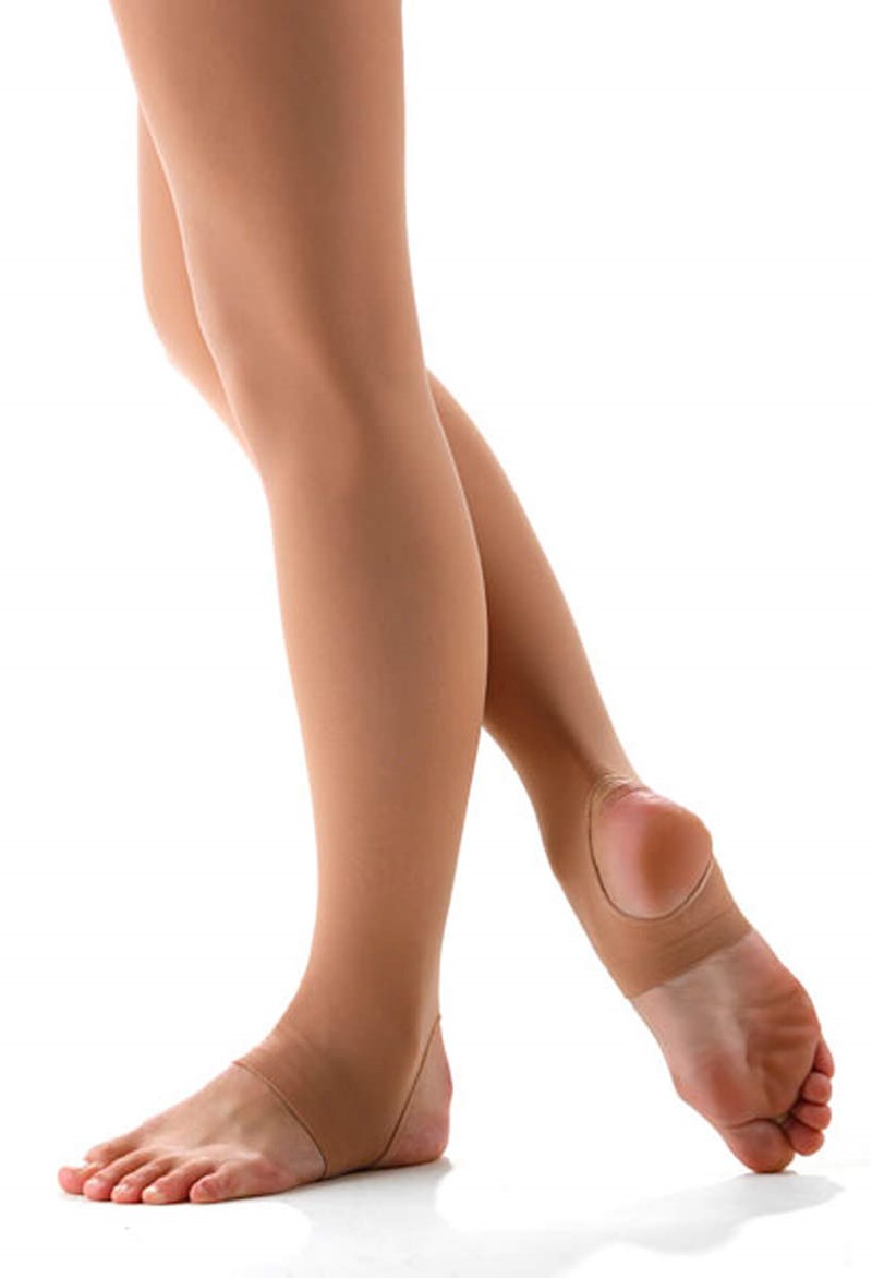 Leg Avenue Women's Opaque Stirrup Thigh Highs
