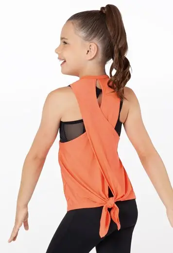 Crossover Tie Back Tank