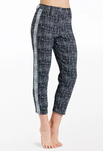 Stretch Tweed Suit Pants
