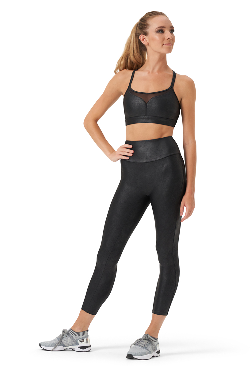 Bloch Adele Faux Leather Dance Leggings