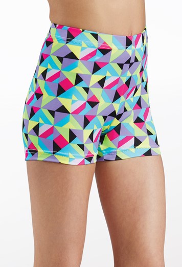 Funky Geometric Shorts