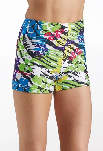 Sequin Cheetah Shorts