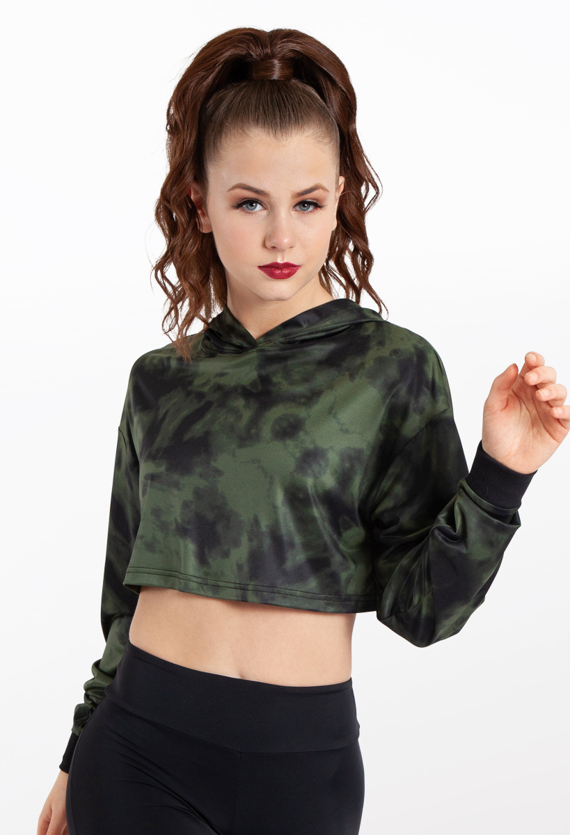 Crop top best sale hoodie for juniors