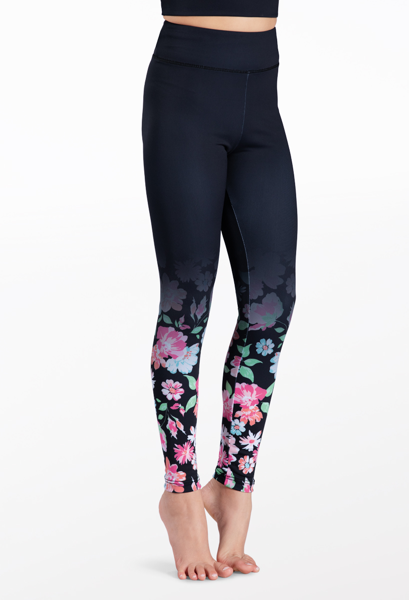 Women's High Waist Printed YOGA Leggings Gym Sports Running Fitness Pants  Workout Trousers
