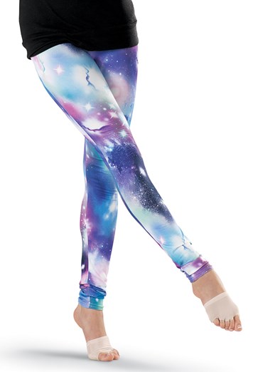 Galaxy Print Leggings