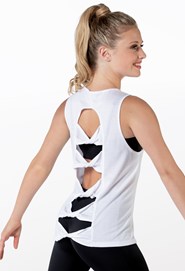Twisted Bow Back Tank Top