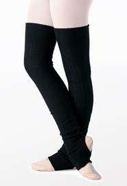 Girls' Dance Leg Warmers - Cat & Jack™ Black One Size
