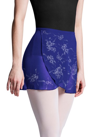 Bloch Floral Print Wrap Skirt