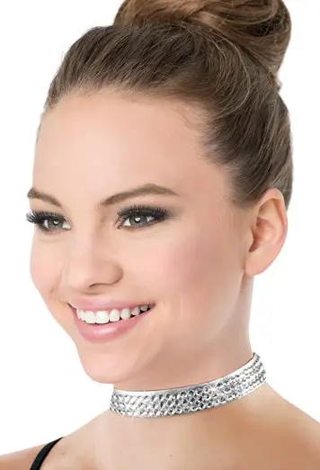 Adjustable Rhinestone Choker