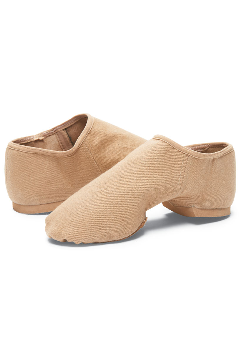 childrens tan jazz shoes